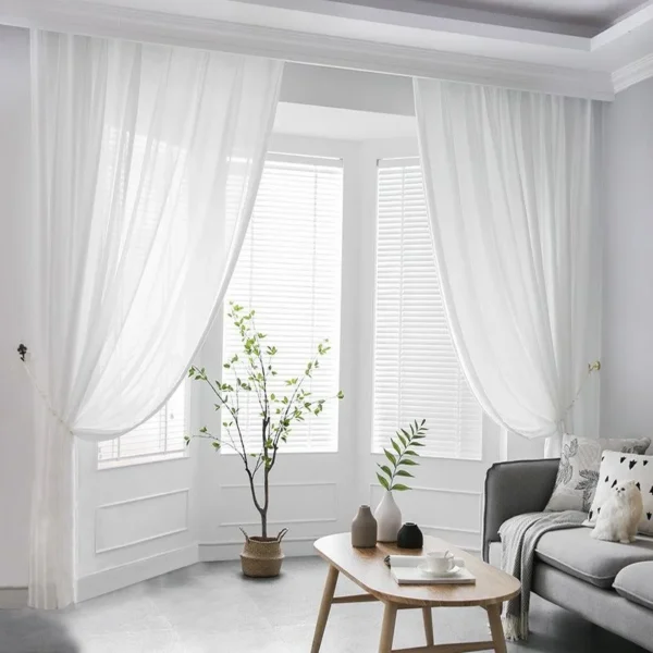 Chiffon Curtains - Light and Airy Designs | Ward Al Sham