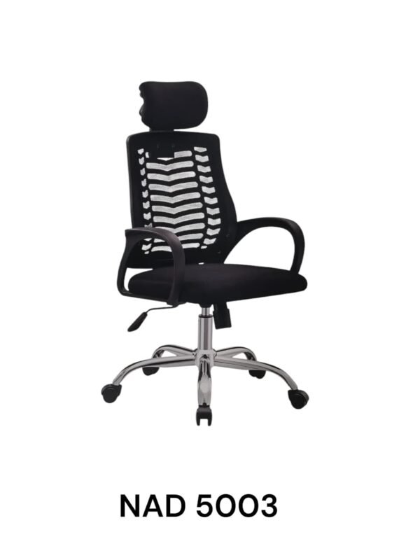 HIGH BACK OFFICE CHAIR COLOR : BLACK